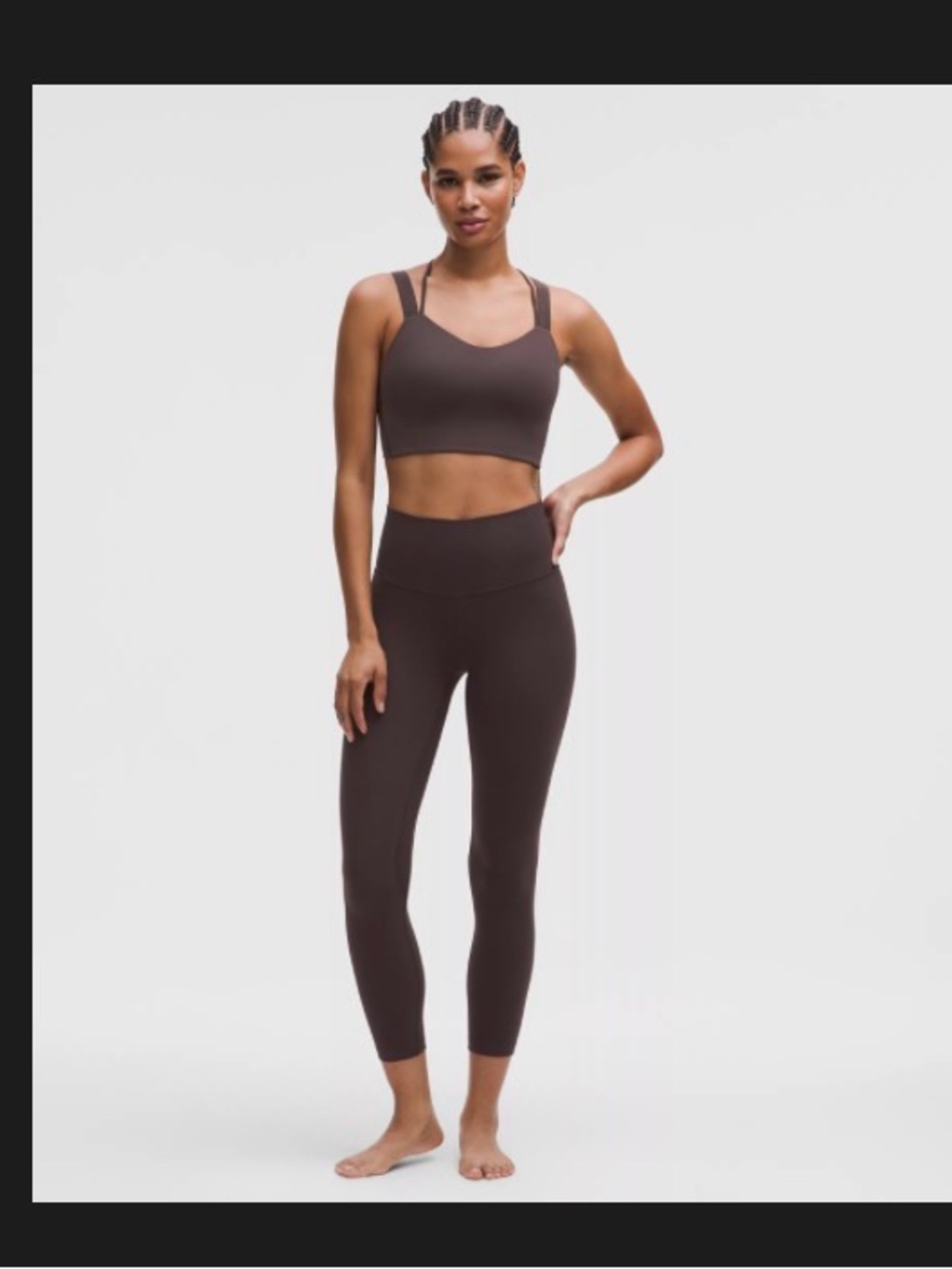 Brown Align High Rise Leggings 25”
